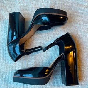 Chunky Heel Mary Janes | size 10